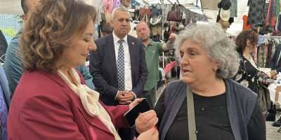 Müzeyyen Şevkin Mersin’de vatandaşın nabzını tuttu