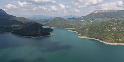 Su seviyesi yüzde 7'ye kadar düşen Kozan Barajı ihtişamına kavuştu