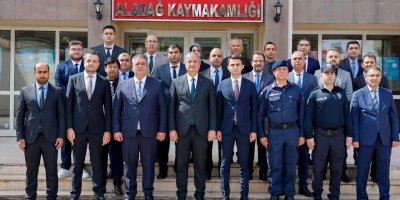 Vali Yavuz Aladağ’da çalışmaları yerinde inceledi