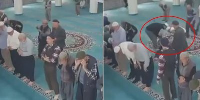 Camide fenalaşan vatandaşı imamın müdahalesi hayata döndürdü