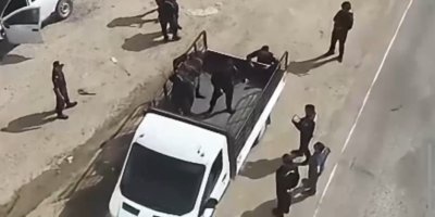 "Kasten öldürmeden" aranan şahıs dron takibiyle kamyonette yakalandı