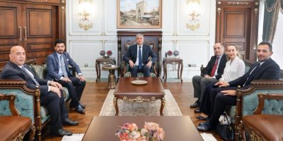 Vali Yavuz, eğitim heyetini ağırladı