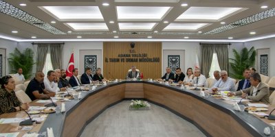 Adana tarımında 3 yıllık üretim planı için çalışmalar başladı
