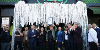 Adanalı fırın Guinness rekorunu Türkiye’ye taşıdı