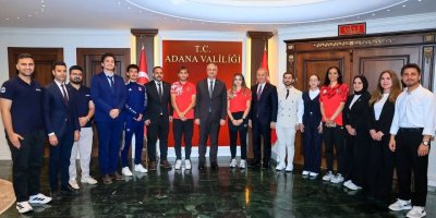 Vali Yavuz genç sporcuları ağırladı