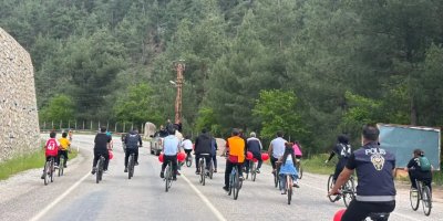 Feke’de 19 Mayıs coşkusu pedal çevrilerek kutlandı
