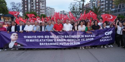Çukurova’da 19 Mayıs coşkusu meydanlara sığmadı