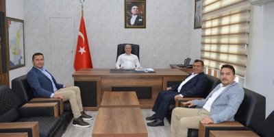 Sağlık-Sen Adana Şubesi’nden Ceyhan Kaymakamlığı’na ziyaret