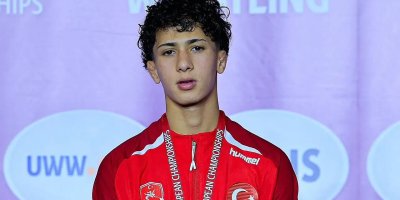 Adanalı güreşçi Muhammed Gölha Avrupa ikincisi oldu