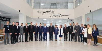 Mustafa Yavuz’dan sağlık çalışanlarına bayram ziyareti
