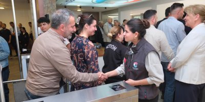 Başkan Vekili Yıldız personelle bayramlaştı