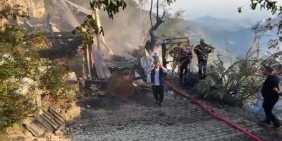 Kozan’da yayla evinde çıkan yangın kontrol altına alındı