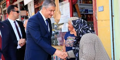 Vali Mustafa Yavuz Tufanbeyli’de incelemelerde bulundu