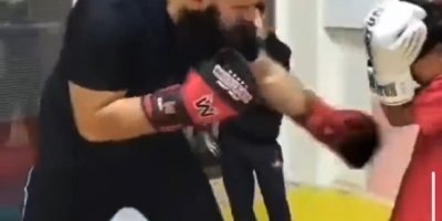 Eğlence Çayı’nda kaybolan gencin çocuklara boks öğrettiği görüntüler ortaya çıktı