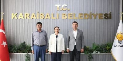 Fatma Güldemet Sarı’dan Karaisalı Belediyesi’ne ziyaret