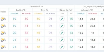 Adana’da hafta sonu sıcak hava etkili olacak