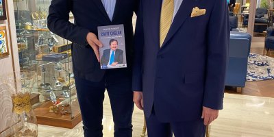 Taner Özünal’dan Cavit Çağlar’a ziyaret