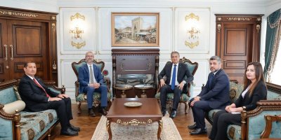 Ukrayna heyetinden Adana Valiliği’ne ziyaret