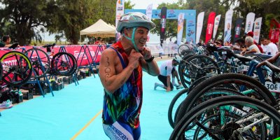 Adana’da ilk triatlon heyecanı başladı