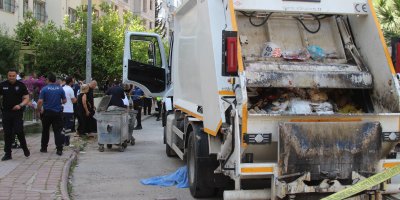 Çöp kamyonunun çarptığı yaşlı kadın hayatını kaybetti