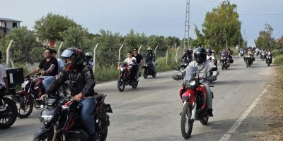 Yumurtalık motosiklet tutkunlarını ağırladı