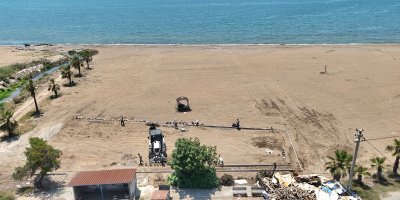 Ceyhan Belediyesi İncirli Plajı'na modern park kazandırıyor
