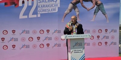 Erdinç Altıok, Salbaş Karakucak Güreş Şenlikleri’ne katıldı
