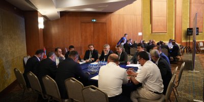 Abdullah Doğru, Kızılcahamam’daki strateji toplantısına katıldı