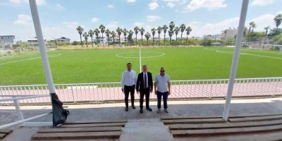 Havutlu Stadı’nın sentetik çim sahası yenilendi