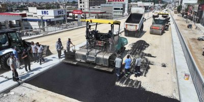 D-400 trafiğini rahatlatacak kavşak projesinde sona gelindi