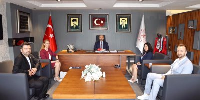 Halil Nacar, Tarsus Üniversitesi heyetini ağırladı