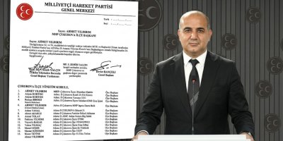 MHP Adana’nın yeni il yönetimi belli oldu! Listede kimler var?