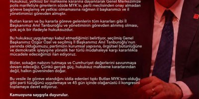 Adana’da 13 ilçe başkanı deklarasyon yayımladı: “45 gün içerisinde olağanüstü il kongresi istiyoruz”