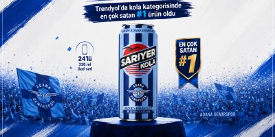 Adana Demirspor’a özel Sarıyer Kola, Trendyol’da zirveye çıktı