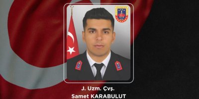 Jandarma Uzman Çavuş Samet Karabulut son yolculuğuna uğurlandı