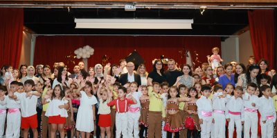 Yüreğir Belediyesi kreşlerinde mezuniyet heyecanı