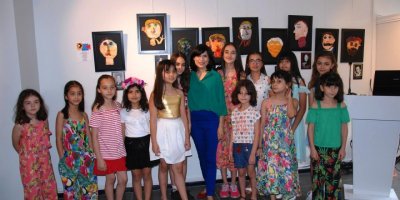 ''Çocukların Yorumuyla Bauhaus'' sergisi açıldı