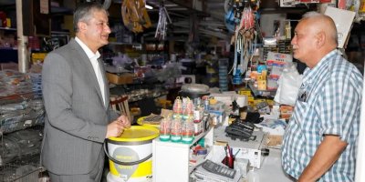 Vali Yavuz Denizli Mahallesi’nde esnaf ve vatandaşlarla buluştu