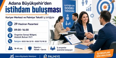 Adana Büyükşehir’den iş arayanlara destek buluşması