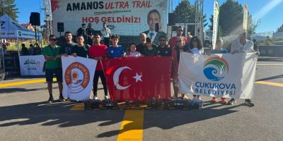 Çukurova Belediyesi sporcuları Amanos’ta zirveye çıktı
