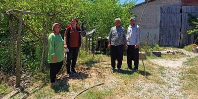 Kozan’da üreticilere sahada teknik bilgilendirme
