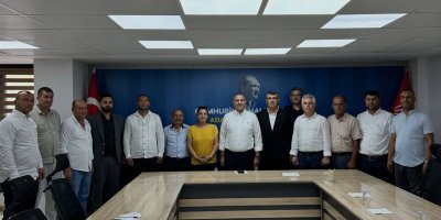 CHP İl Başkanı Bayram’a mahalle muhtarlarından ziyaret
