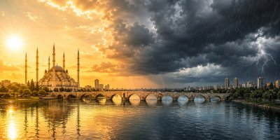 Adana'da sıcak hava yerini sağanağa bırakacak