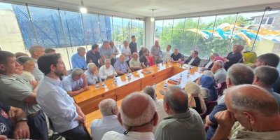 AK Parti Adana Milletvekili Abdullah Doğru Aladağ’da temaslarda bulundu