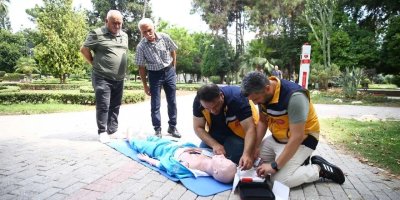 Adana’da hayat kurtaran cihazlar 4 noktada hizmete girdi