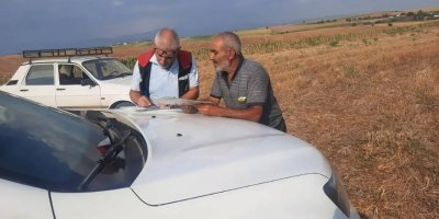 Kozan’da nohut tarlalarında hasat mesaisi başladı