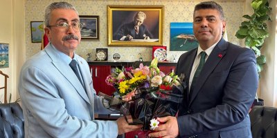 Karataş’ta Kaymakam Necati Aktan’a veda
