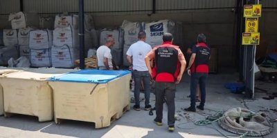 Kozan’da somon balığı hasadı yerinde incelendi