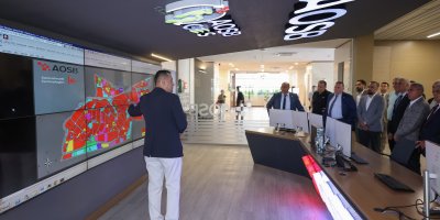 KKTC heyeti AOSB’de sanayi ve dijital altyapıyı inceledi
