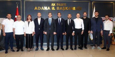 Çukurova GİAD’dan Mustafa Özkan’a hayırlı olsun ziyareti